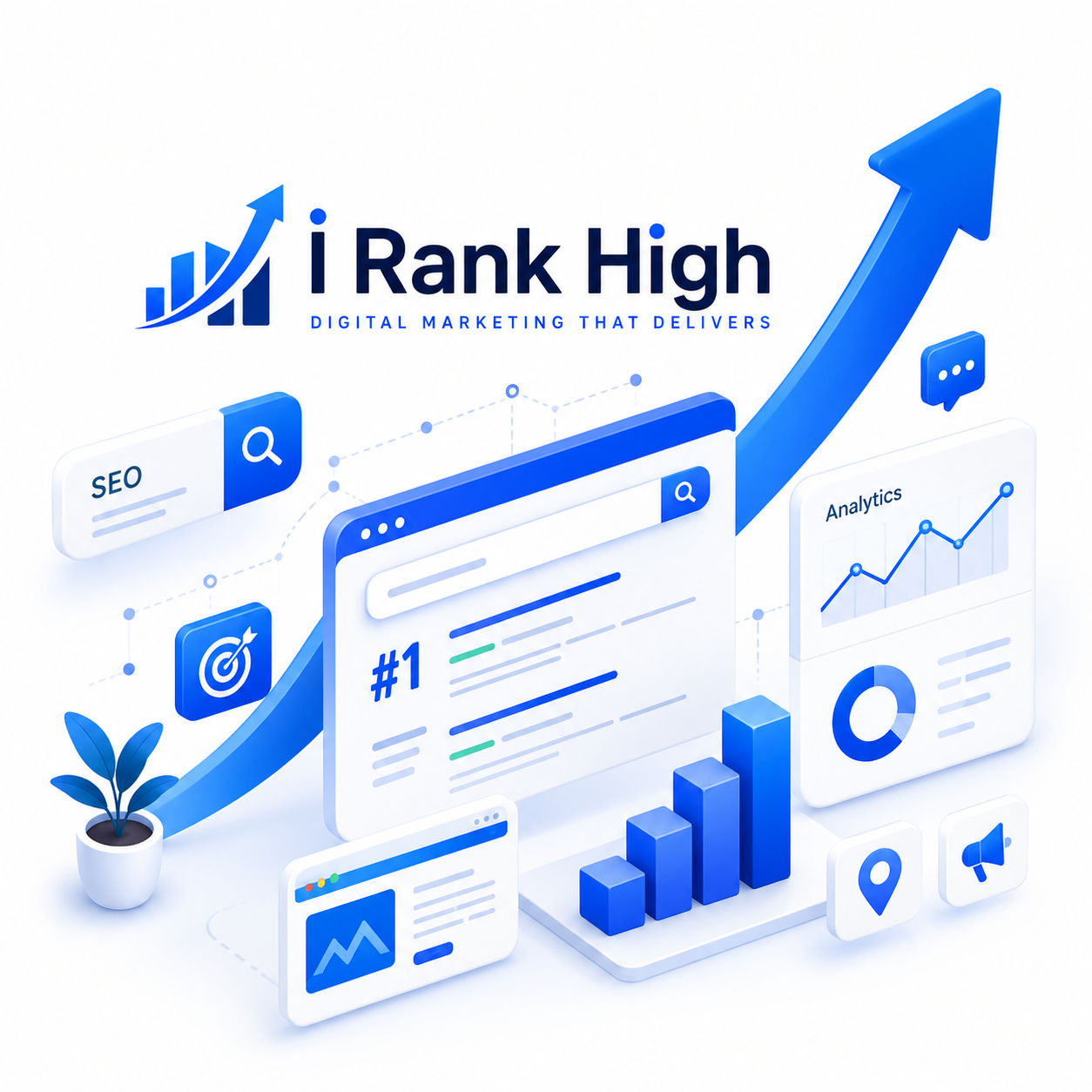 I Rank High Image showing Digital Marketing services in Toronto